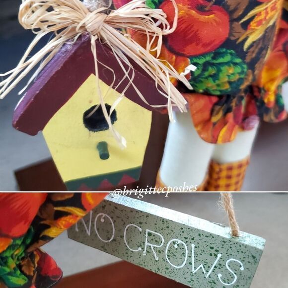 THANKSGIVING FALL 20" in. Scarecrow Straw Doll - Picture 7 of 11